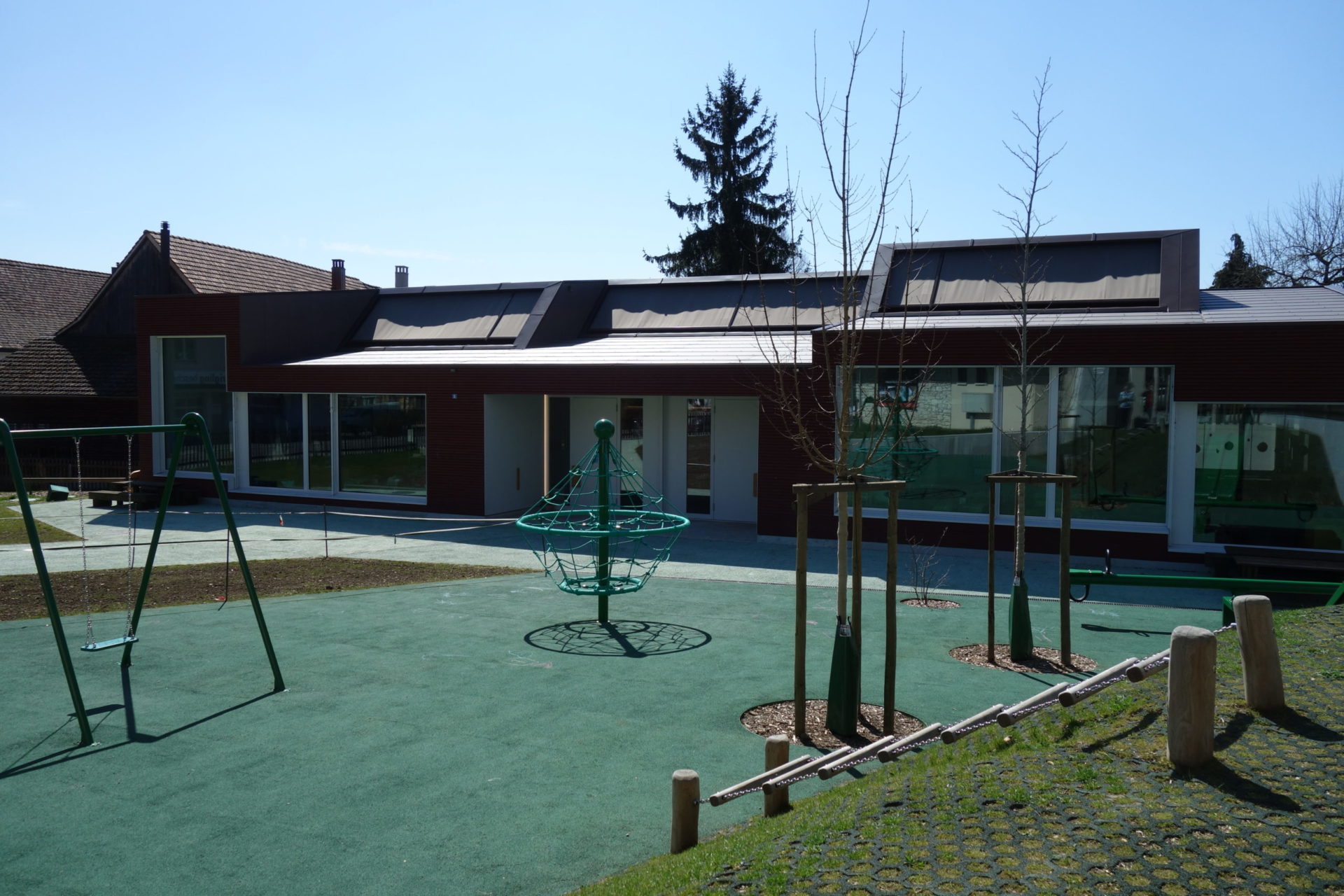 Neubau Doppel-Kindergarten