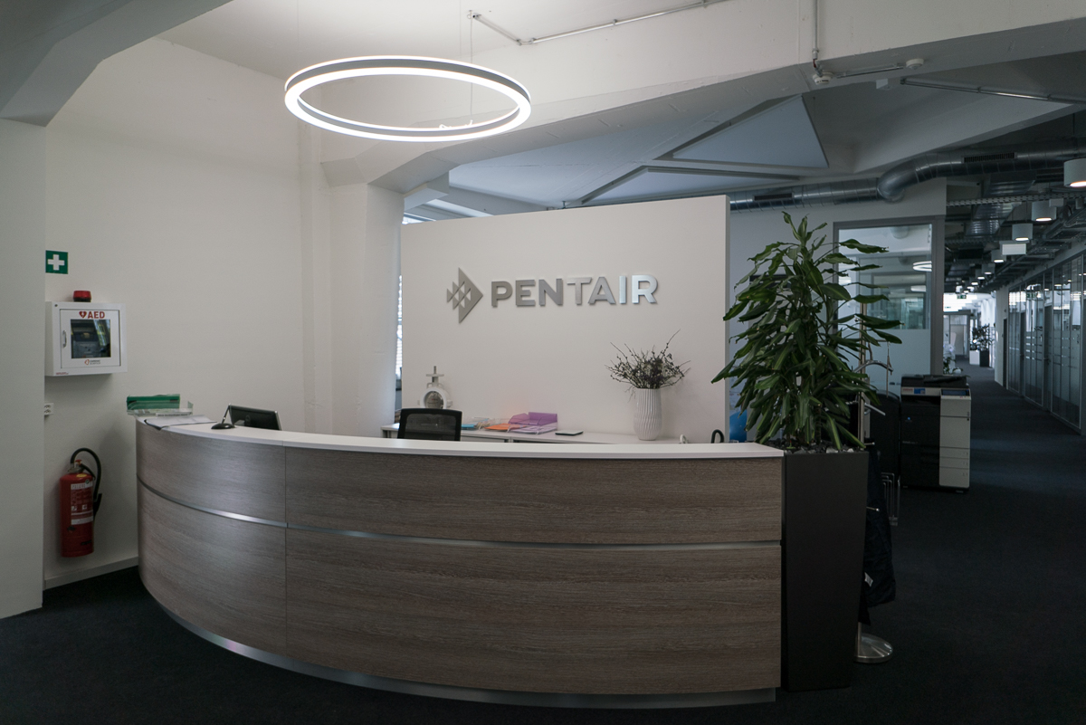 Pentair Flow Control AG – Planung und Ausführung Mieterausbau