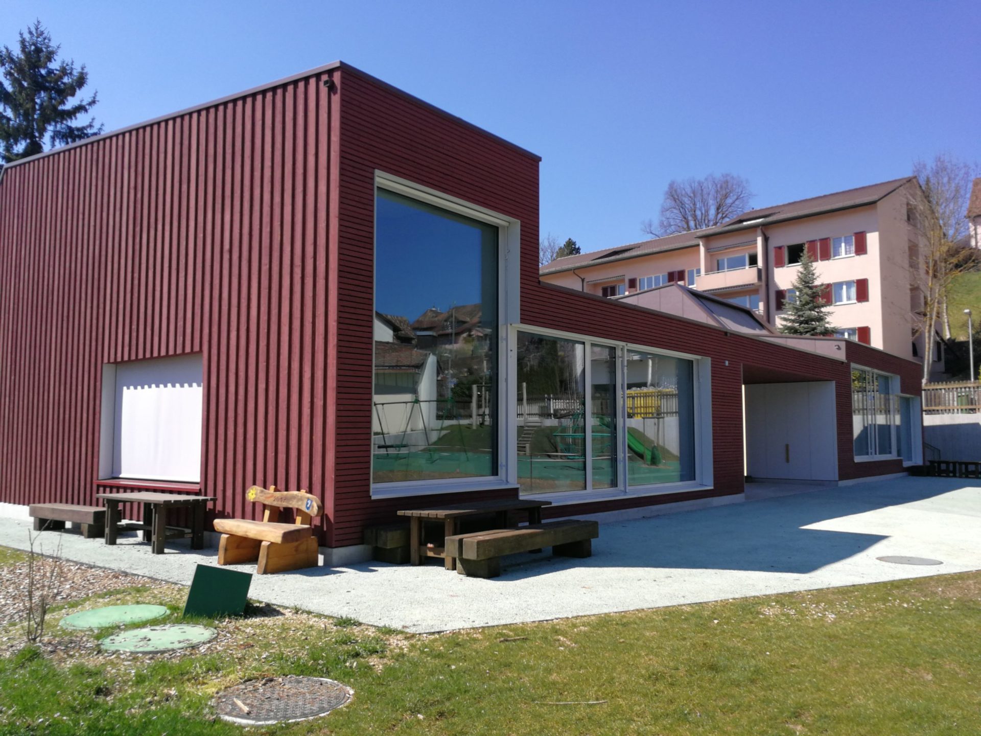 Neubau Doppel-Kindergarten