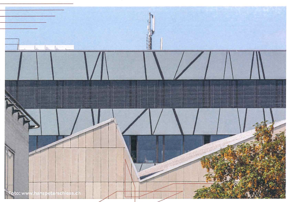 Fassadenrenovation & Hochregallager Werkstätte Liechtblick
