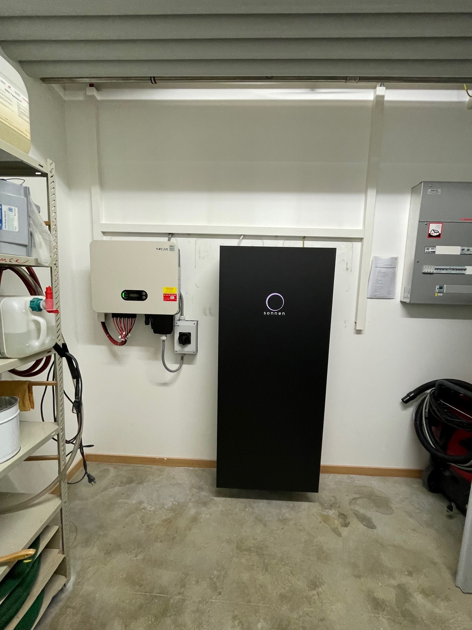 Photovoltaikanlage mit Batteriespeicher