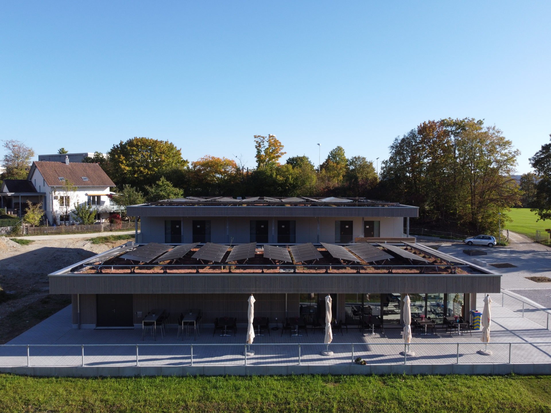 Neubau Garderobengebäude Schweizersbild
