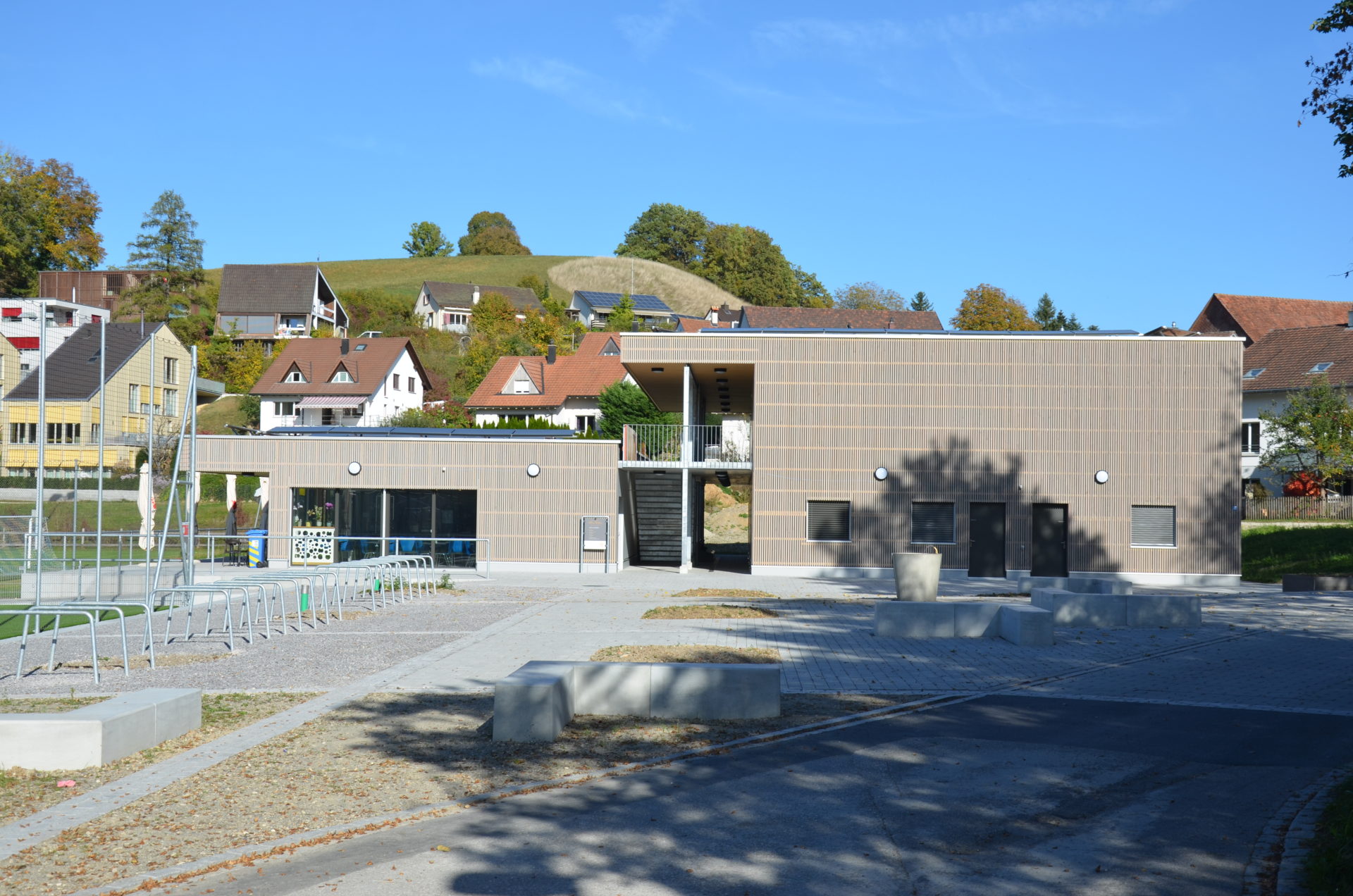 Neubau Garderobengebäude Schweizersbild