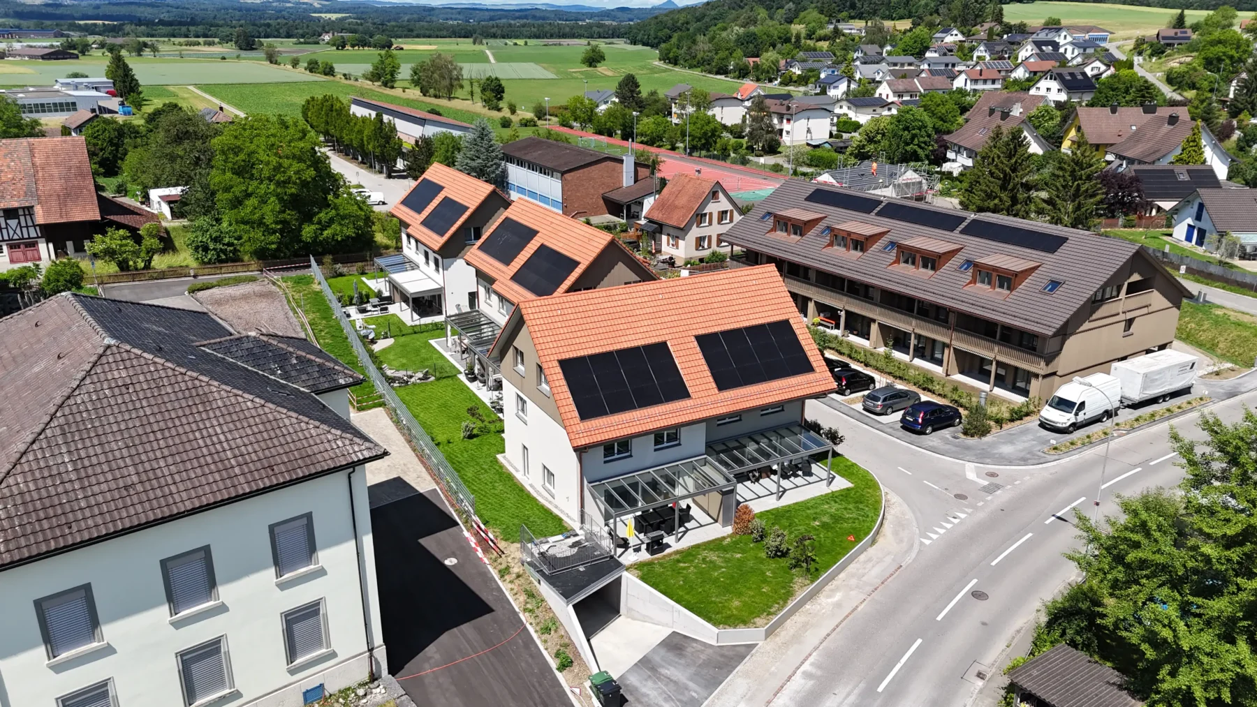 Rosengarten Living – Elektroinstallationen & Photovoltaikanlagen